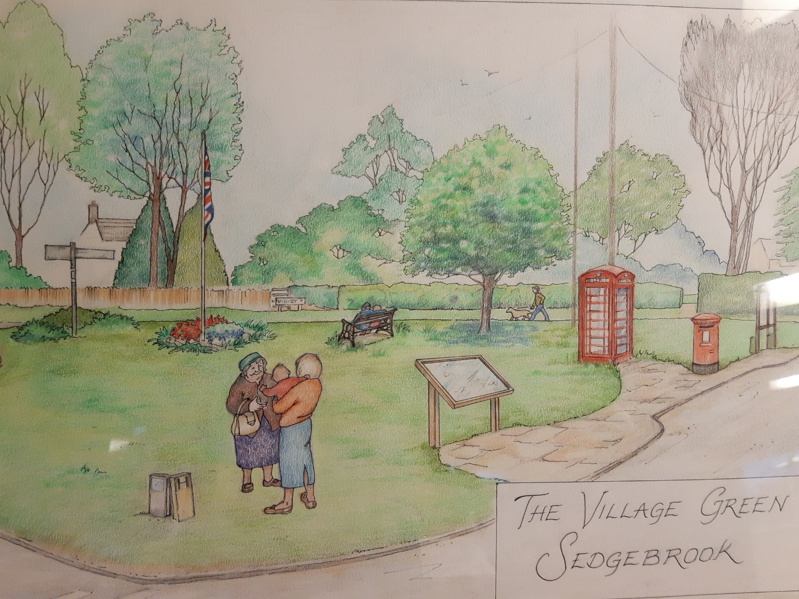 The Village Green from an Artist's Impression